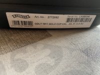 Walther gold cup .22