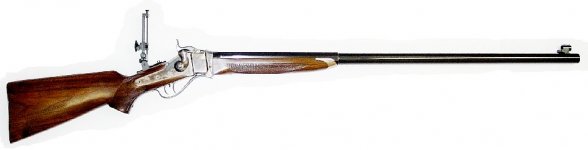 Pedersoli Sharps M1874 Long Range Rifle .45-70 Govt. Loop 34”
