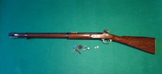 AANGEPASTE PRIJS Parker Hale model 1858 kaliber .58 dienstgeweer