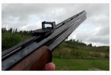 Docter quick sight red dot hagelgeweer reflexvisier