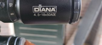 Diana 45 met Diana kijker