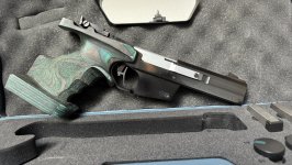 Benelli MP90s Olympic Class 22lr Pistol with extra Grip