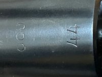 MAUSER K98kar DOU 44 Waffen Werke Brunn Bystrica met één nazi-markering aan toegevoegd