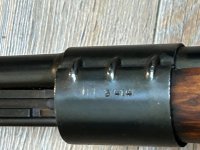 MAUSER K98kar DOU 44 Waffen Werke Brunn Bystrica met één nazi-markering aan toegevoegd