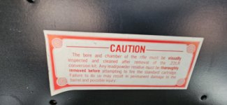 Wisselset ruger Mini 14 van .223. Naar .22
