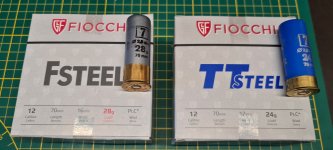 Tekoop hagelpatronen cal 12/70