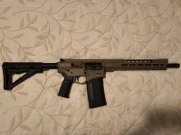 Unieke Diamondback DB-10 .308Win met korte loop in FDE