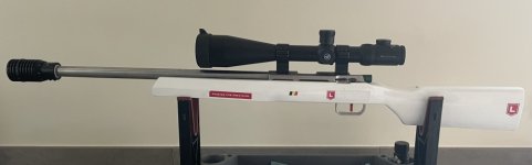 Grendelgweer Anschütz 2013 .22Lr met SHILEN-loop + FAT Cicognani + extra kolf (kijker niet inbegrepen)