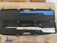 Grendelgweer Anschütz 2013 .22Lr met SHILEN-loop + FAT Cicognani + extra kolf (kijker niet inbegrepen)