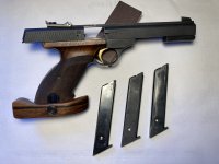 FN Browning International II .22LR + revolver S&W Airlight mod 81