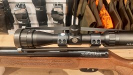 Weihrauch HW50S met Hawke Richtkijker