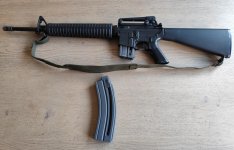 Colt M16 .22   L.R. made by Walther
