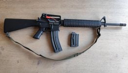 Colt M16 .22   L.R. made by Walther