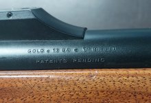 Browning Gold cal 12 rifled barrel