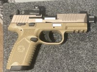 FN 502 22LR + Vortex Venom 3moa