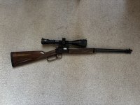 Gegraveerde Browning BL .22 LR lever action