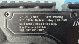 Hatsan Invader Auto 5,5mm (compleet)