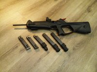 Kogel geweer 9mm semi auto Beretta CX4 Storm