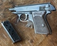 Mooie Walther PPK onklaar zonder vergunning van voor wo2 zie text . James bond