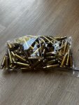 308 kaliber en 9 mm kaliber hulzen