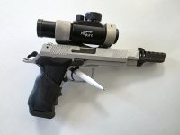 Bernardelli Practical 9mm Para met Tasco ProPoint