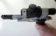 Bernardelli Practical 9mm Para met Tasco ProPoint