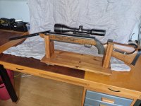 Weirauch HW 98 5, 5 mm met Hawke richtkijker