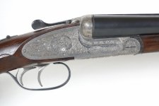 Side by Side - 12/70 - sidelock met fraaie gravures