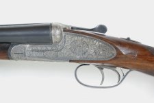 Side by Side - 12/70 - sidelock met fraaie gravures