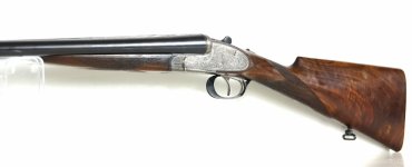 Side by Side - 12/70 - sidelock met fraaie gravures