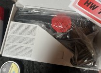 Weihrauch pneumatisch pistool + Accessoires