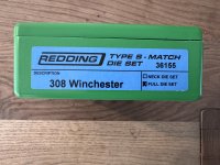 Redding dieset nieuw, Sierra 175 grain matchking N140