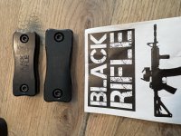MDT steel spacer en Black rifle weights M lok