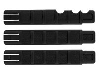 Originele Heckler & Koch MR223/MR308 rail covers/beschermers in zwart en RAL 8000.