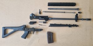 SG550/PE90 Black Special Match compleet