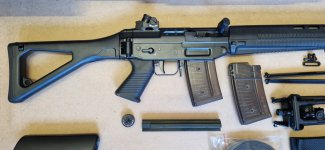 SG550/PE90 Black Special Match compleet