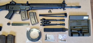 SG550/PE90 Black Special Match compleet