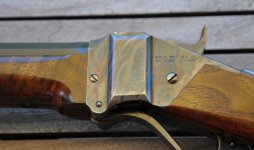 Shiloh sharps model 1874 in kaliber .45-100 in bijna nieuwstaat