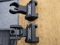 Troy folding tritium battle sights