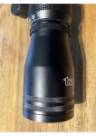 Tasco 8-32x44 richtkijker incluis ringen, geproduceerd in Japan