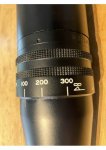 Tasco 8-32x44 richtkijker incluis ringen, geproduceerd in Japan