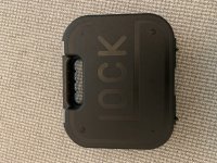 Glock 17 gen 4,   9 mm, met roni karabijn conversie set en red dot en glock koffer en roni karabijn koffer