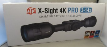 ATN X-Sight 4K PRO 3-14X dag / nacht vizier