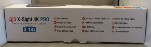 ATN X-Sight 4K PRO 3-14X dag / nacht vizier