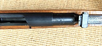 Mosin Nagant 91/30 uit 1943 met Semin bayonet, zeldzaam !