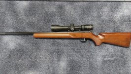 Anschütz 1416 D HB cal .22 LR repeteer grendelgeweer incl. richtkijker