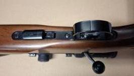 Anschütz 1416 D HB cal .22 LR repeteer grendelgeweer incl. richtkijker