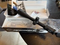 Prachtige Nightforce SHV 4-14x50 first focal plane