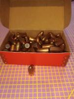 Verschillende  kogels en hulzen