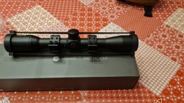 Hawke. Fastmount 4x32 mil dot.